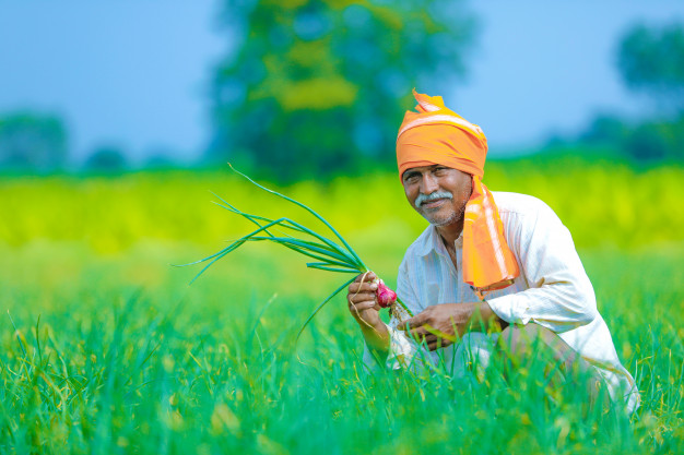 Farmer with ALS Organics